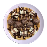 Nutty Ferrero Waffle 