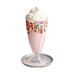 Cookies & Strawberry Milkshake 