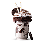 Oreo Cookie Chocolate Bar Milkshake 