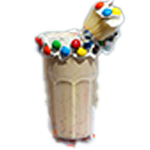 Smarties Chocolate Bar Milkshake 